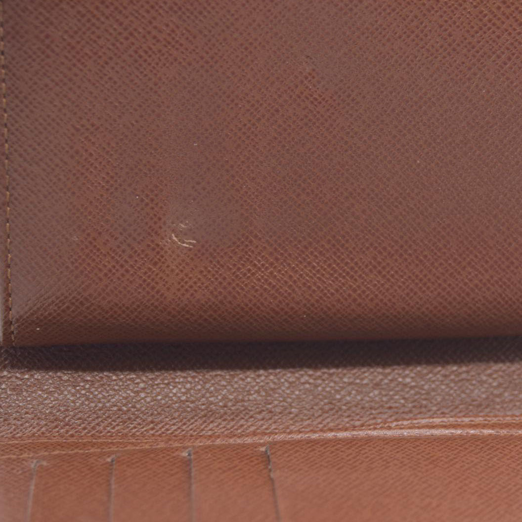 AUCTION $750  Louis Vuitton  Monogram French Purse Wallet CA0042