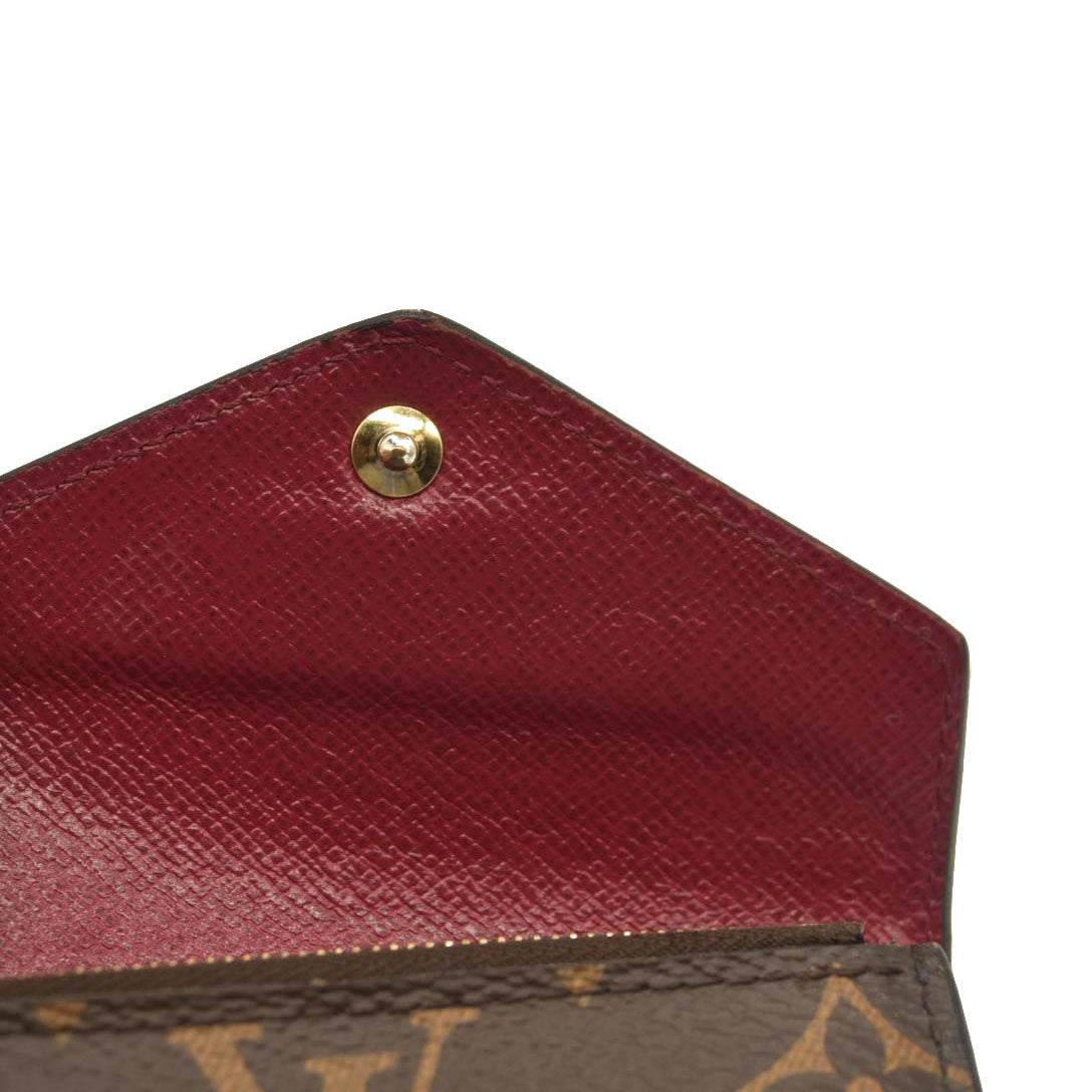 Louis Vuitton  Monogram Zoe Wallet Fuchsia MI2189