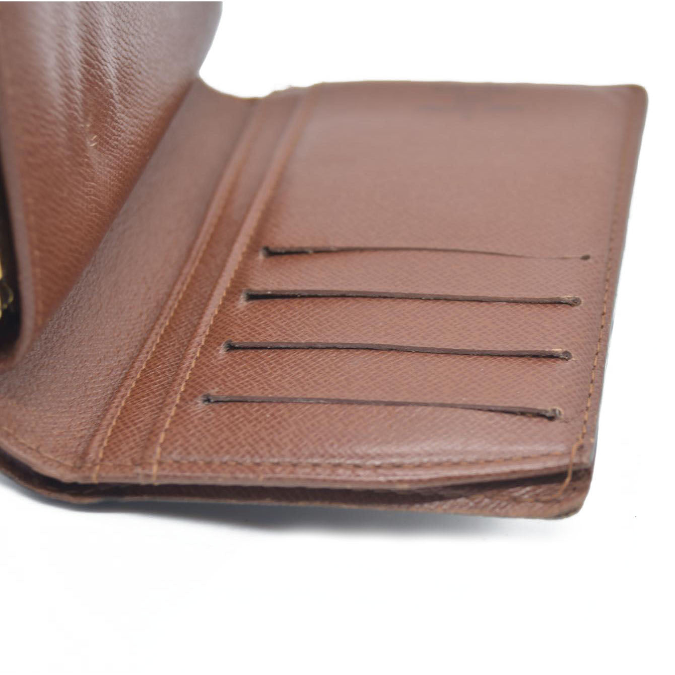 AUCTION $750  Louis Vuitton  Monogram French Purse Wallet CA0042