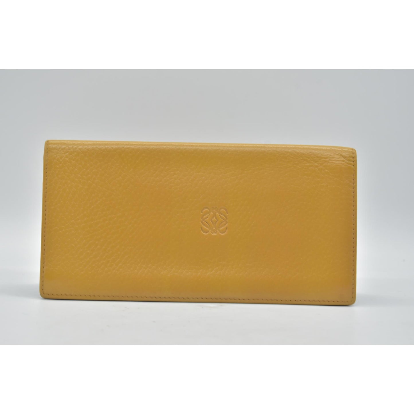 Loewe Anagram Medium Beige Leather and Leather Wallets