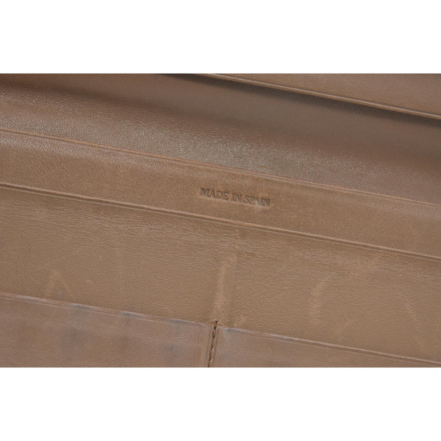 Loewe Anagram Medium Beige Leather and Leather Wallets