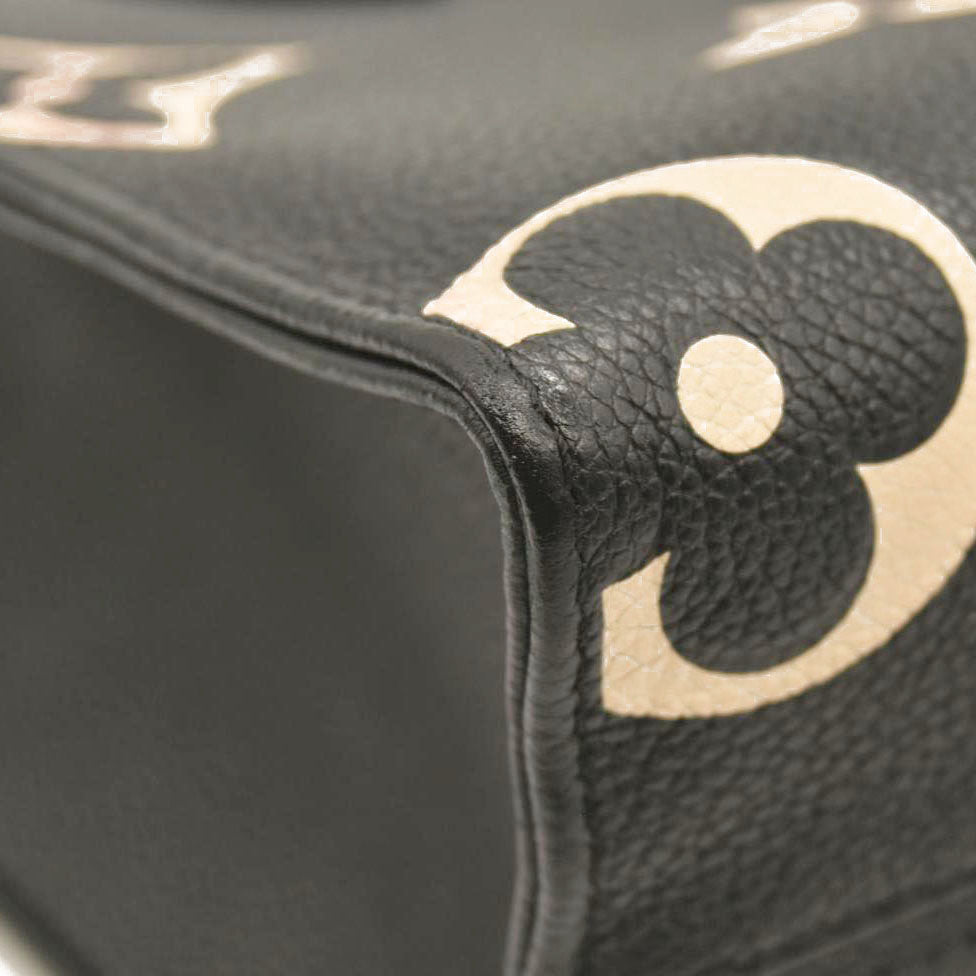 Louis Vuitton  Empreinte Monogram Giant Onthego PM Black Beige