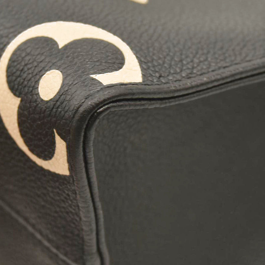 Louis Vuitton  Empreinte Monogram Giant Onthego PM Black Beige