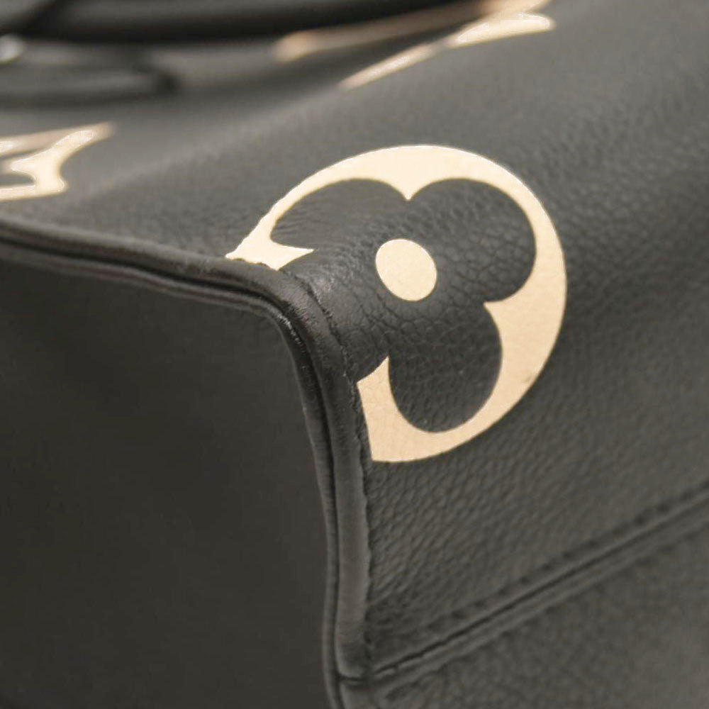 Louis Vuitton  Empreinte Monogram Giant Onthego PM Black Beige