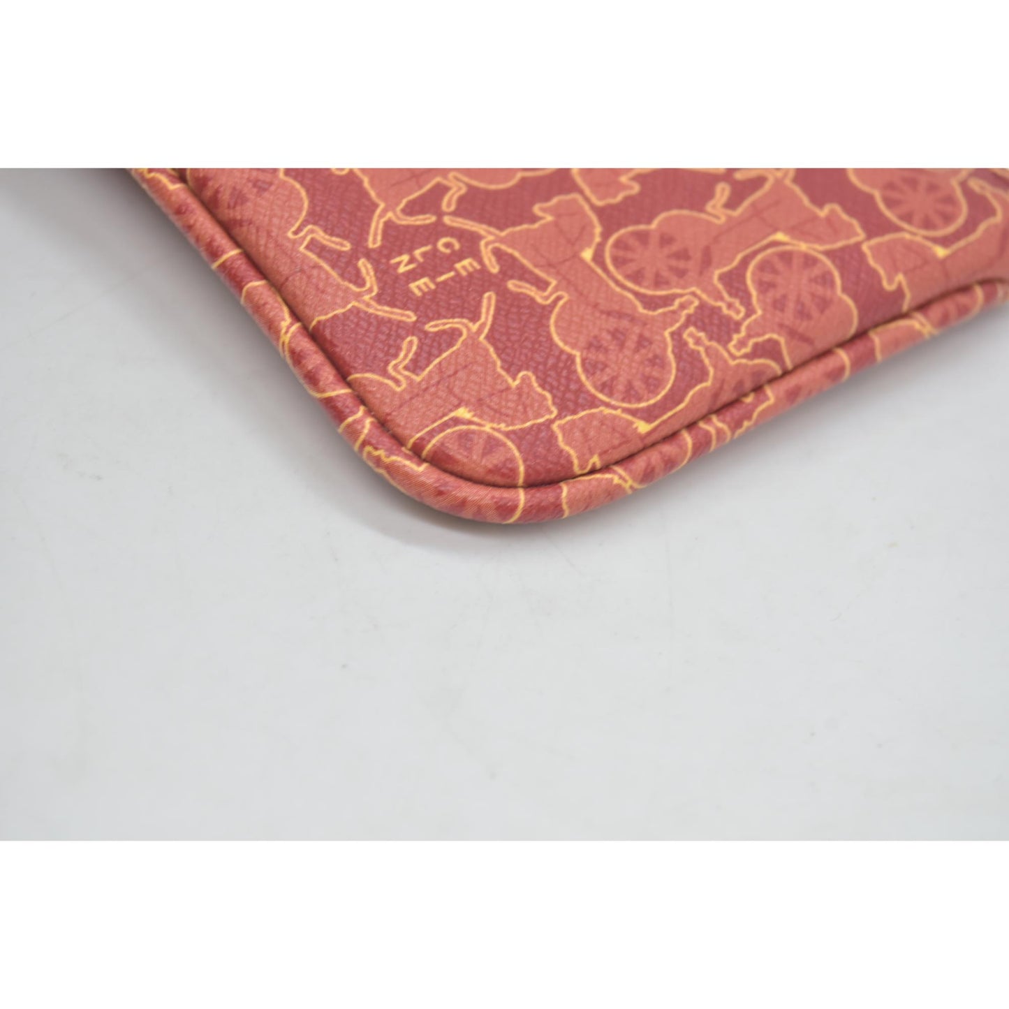 Celine Vintage Le Horse Carriage Key Chain Wallet CONSIGNMENT