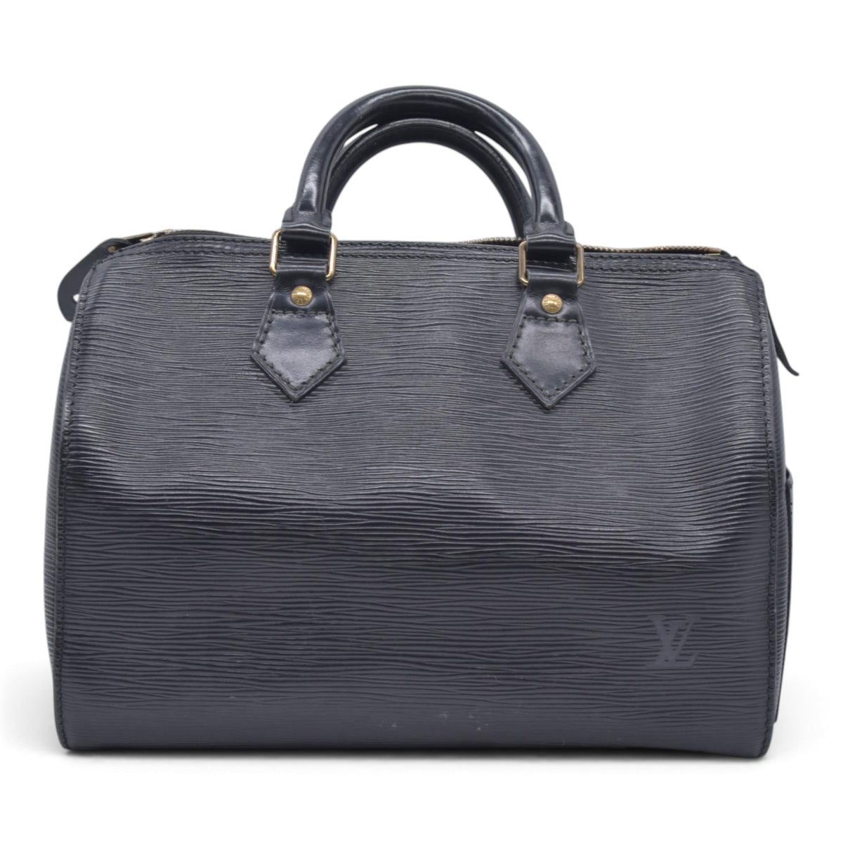 $1450 1991 LOUIS VUITTON Epi Speedy 25 Noir Black VI0991 CONSIGNMENT 10021550