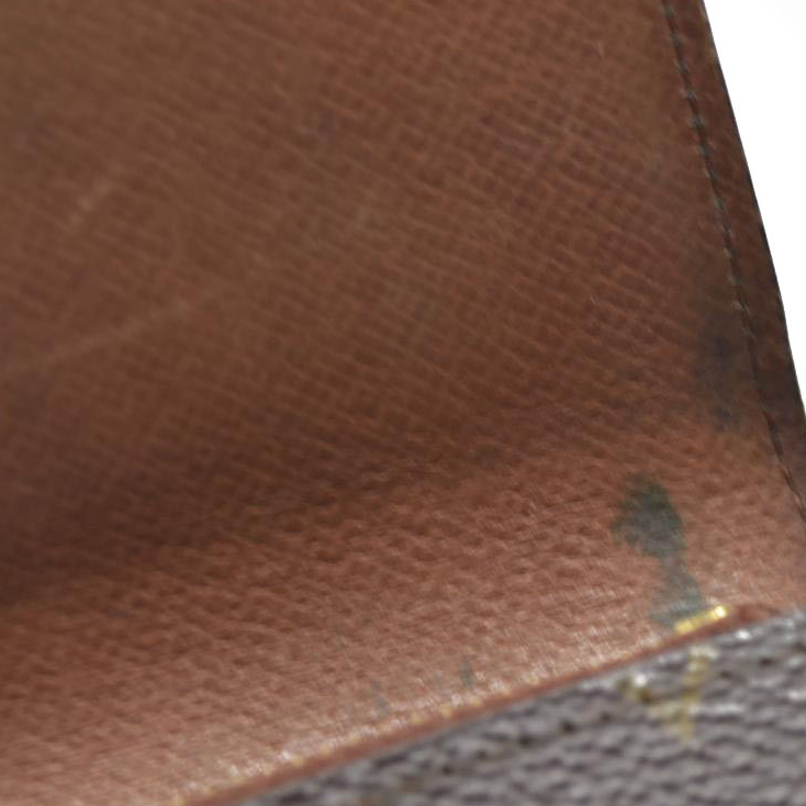 $770 Louis Vuitton Monogram Portefeiulle Sarah Long Bifold Wallet Brown 8901AM