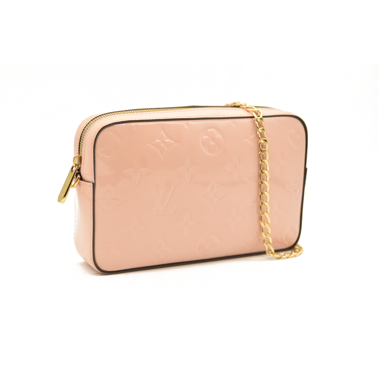 Louis Vuitton  Vernis Camera Pouch Rose Ballerine TS3177