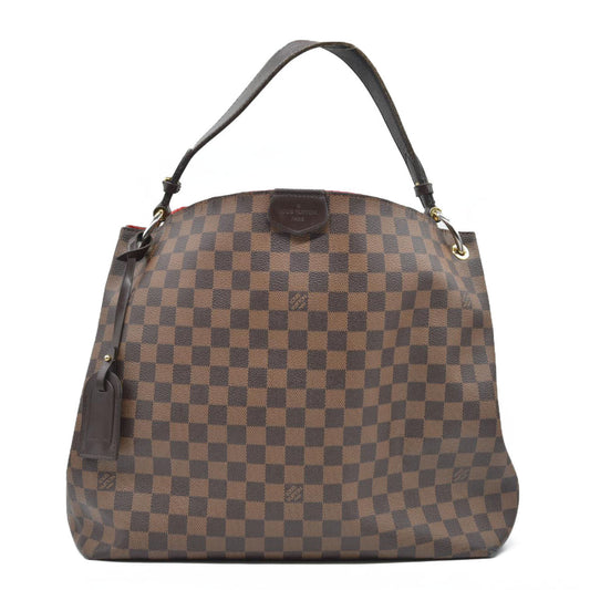 $2160 Louis Vuitton  Damier Ebene Graceful MM