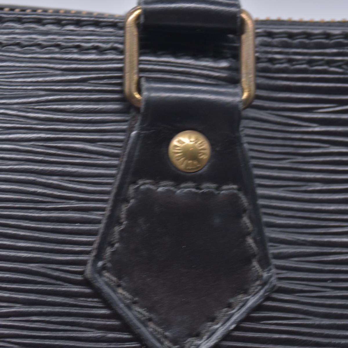 $1450 1991 LOUIS VUITTON Epi Speedy 25 Noir Black VI0991 CONSIGNMENT 10021550