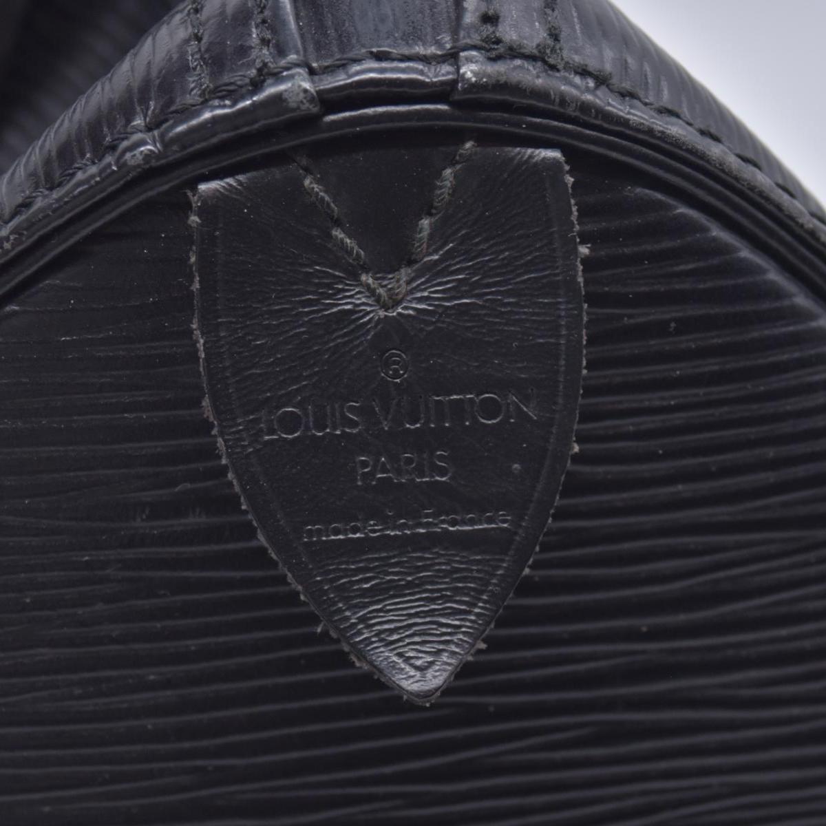 $1450 1991 LOUIS VUITTON Epi Speedy 25 Noir Black VI0991 CONSIGNMENT 10021550