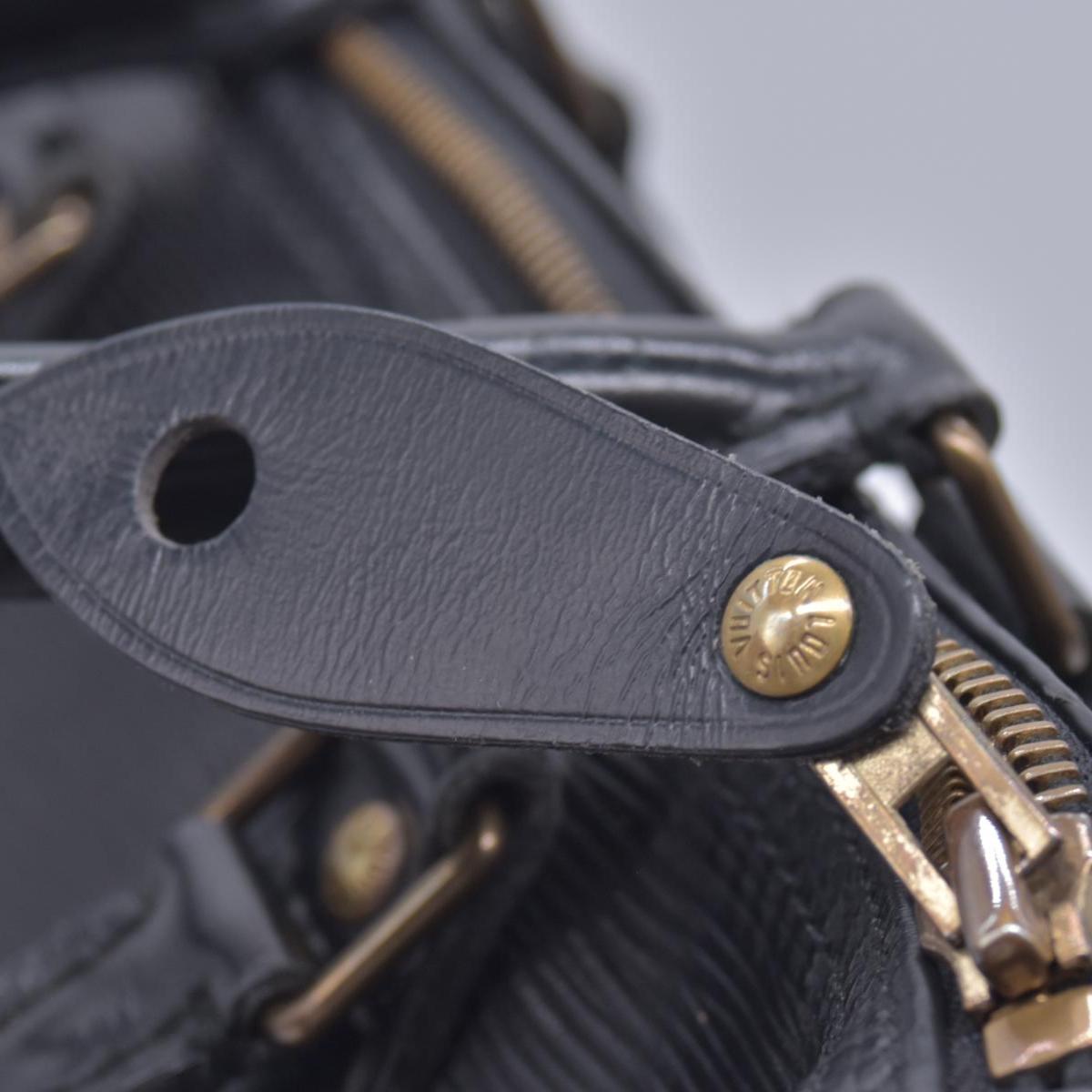 $1450 1991 LOUIS VUITTON Epi Speedy 25 Noir Black VI0991 CONSIGNMENT 10021550