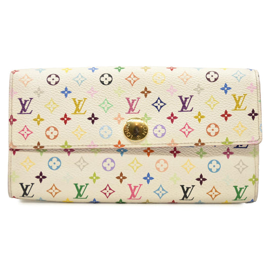 Louis Vuitton Monogram Muakami Sarah Wallet Fuchsia