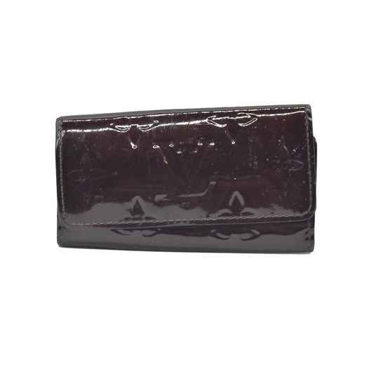 Louis Vuitton Monogram Vernis Leather Multicles 4 Ring Key Case