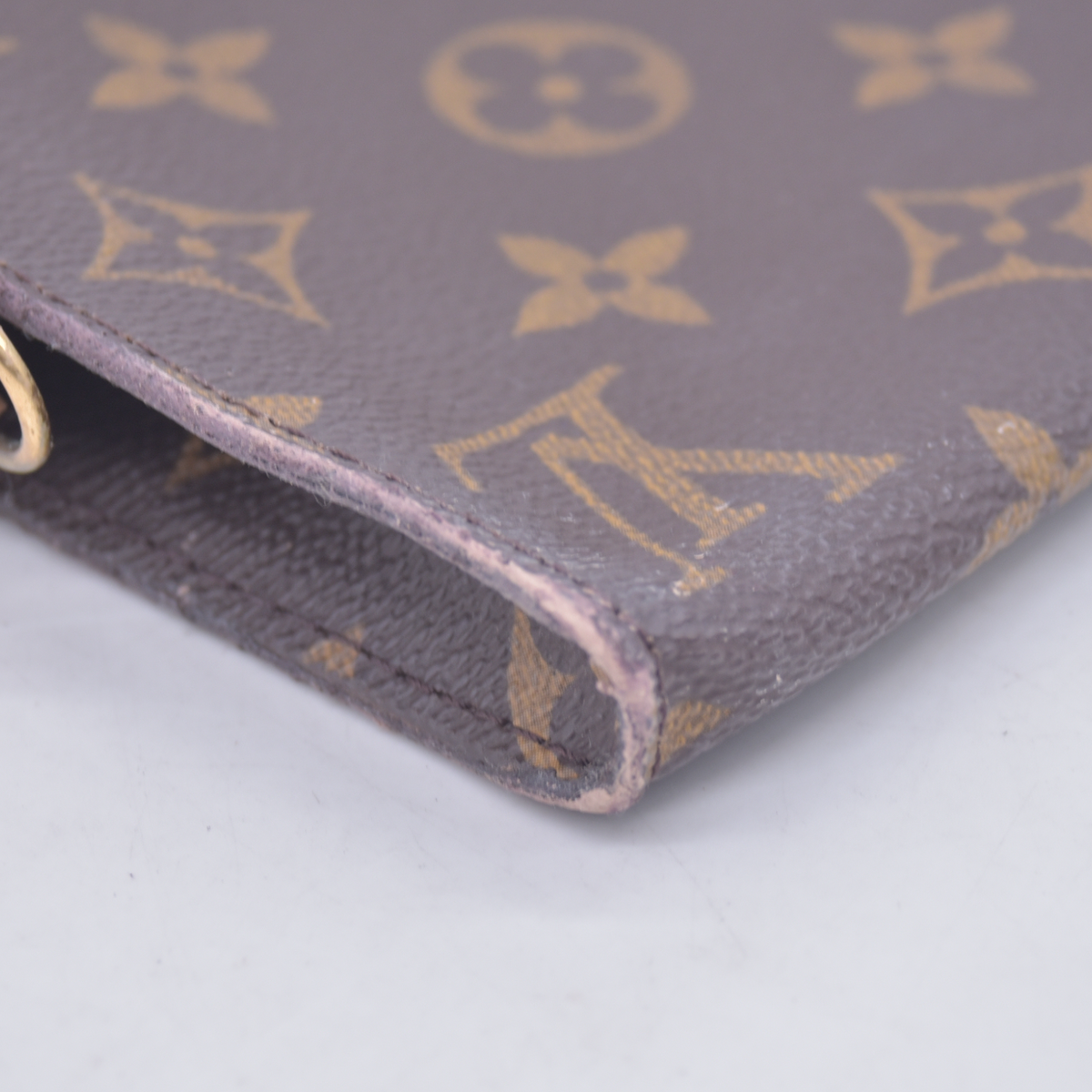 $590 1998 LOUIS VUITTON Monogram Bucket 27 Pouch AR0938