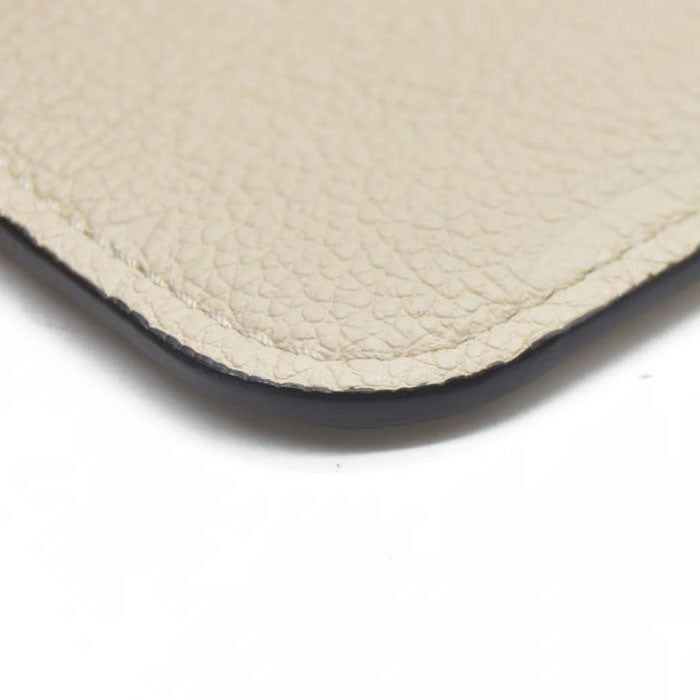 AUCTION $2710 Louis Vuitton  Empreinte Monogram Giant Neverfull MM Pochette Cream