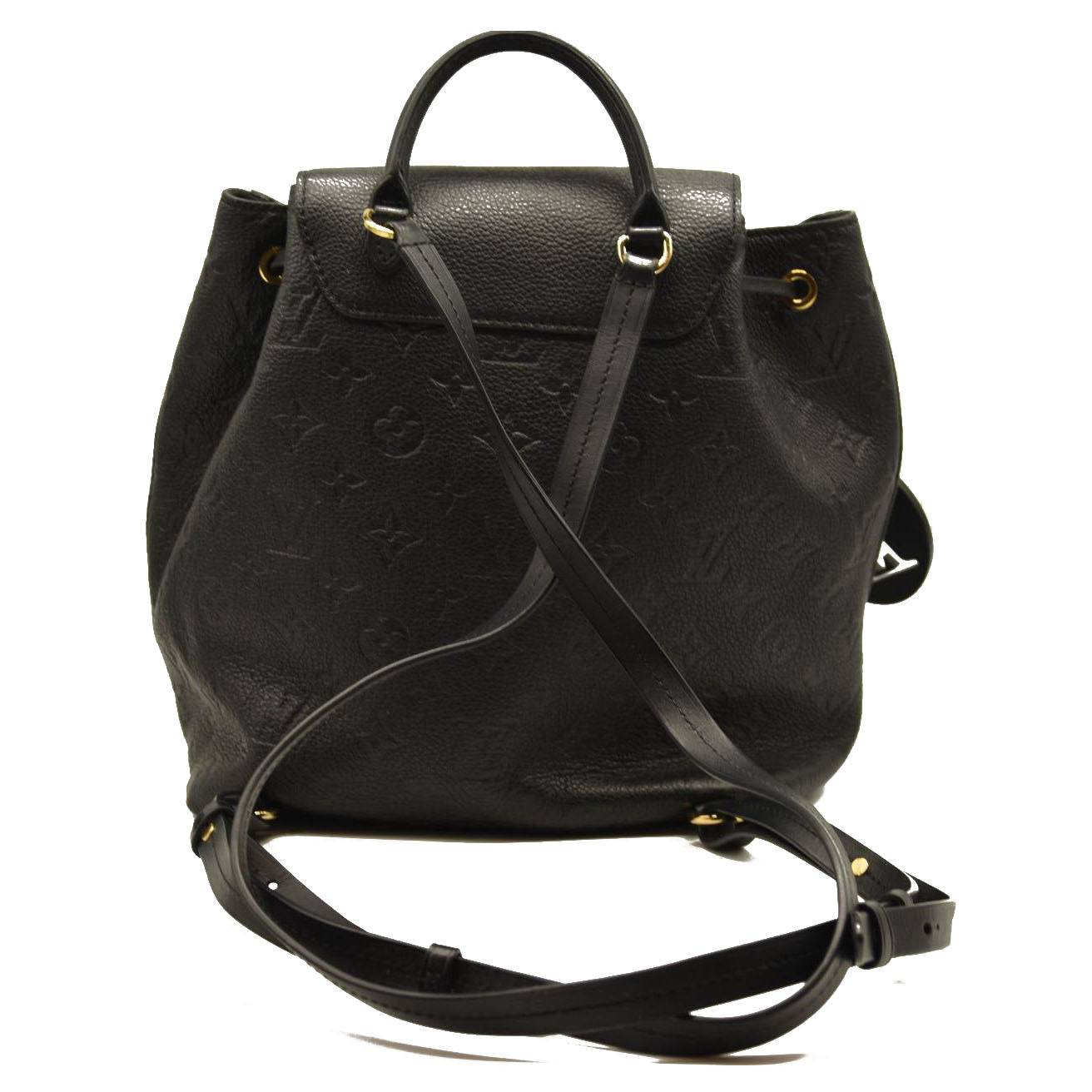 LOUIS VUITTON Empreinte Montsouris NM Backpack Black
