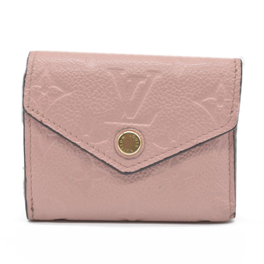 AUCTION $770 Louis Vuitton  Empreinte Zoe Wallet Rose Poudre