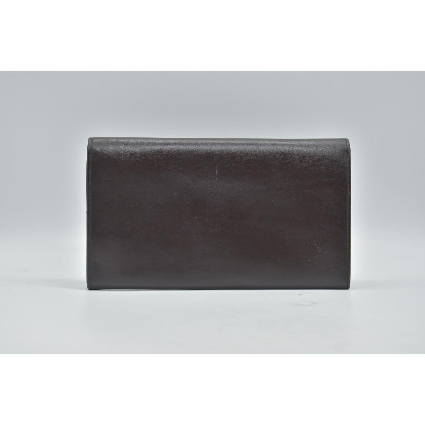 Celine Bifold Kiss Lock Wallet Brown CONSIGNMENT