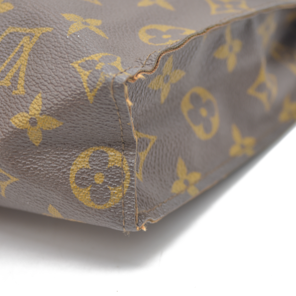 Louis Vuitton Monogram Poche Toilette 26 Cosmetics Pouch Purse Brown