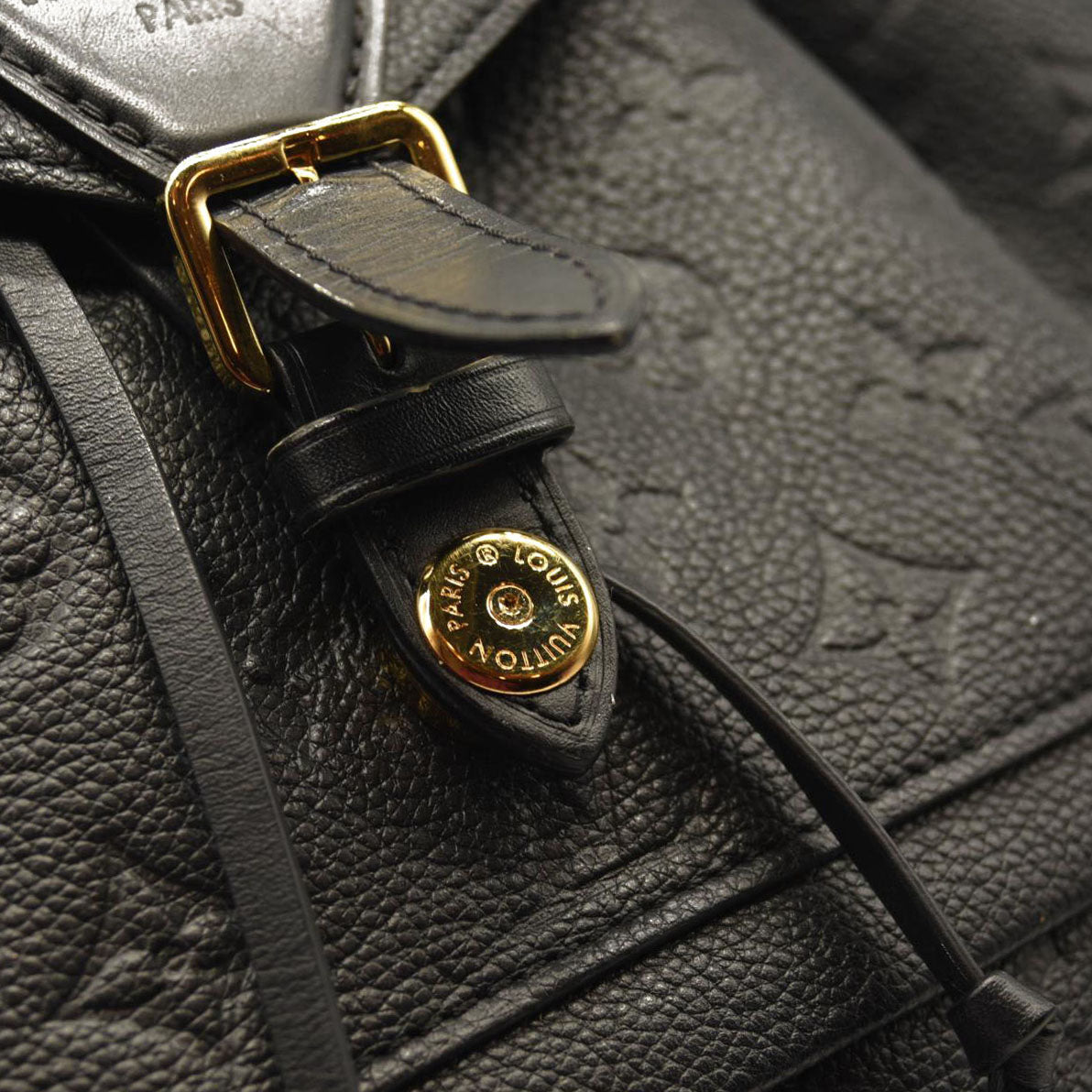 LOUIS VUITTON Empreinte Montsouris NM Backpack Black