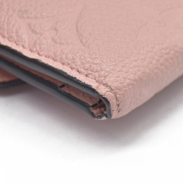 AUCTION $770 Louis Vuitton  Empreinte Zoe Wallet Rose Poudre