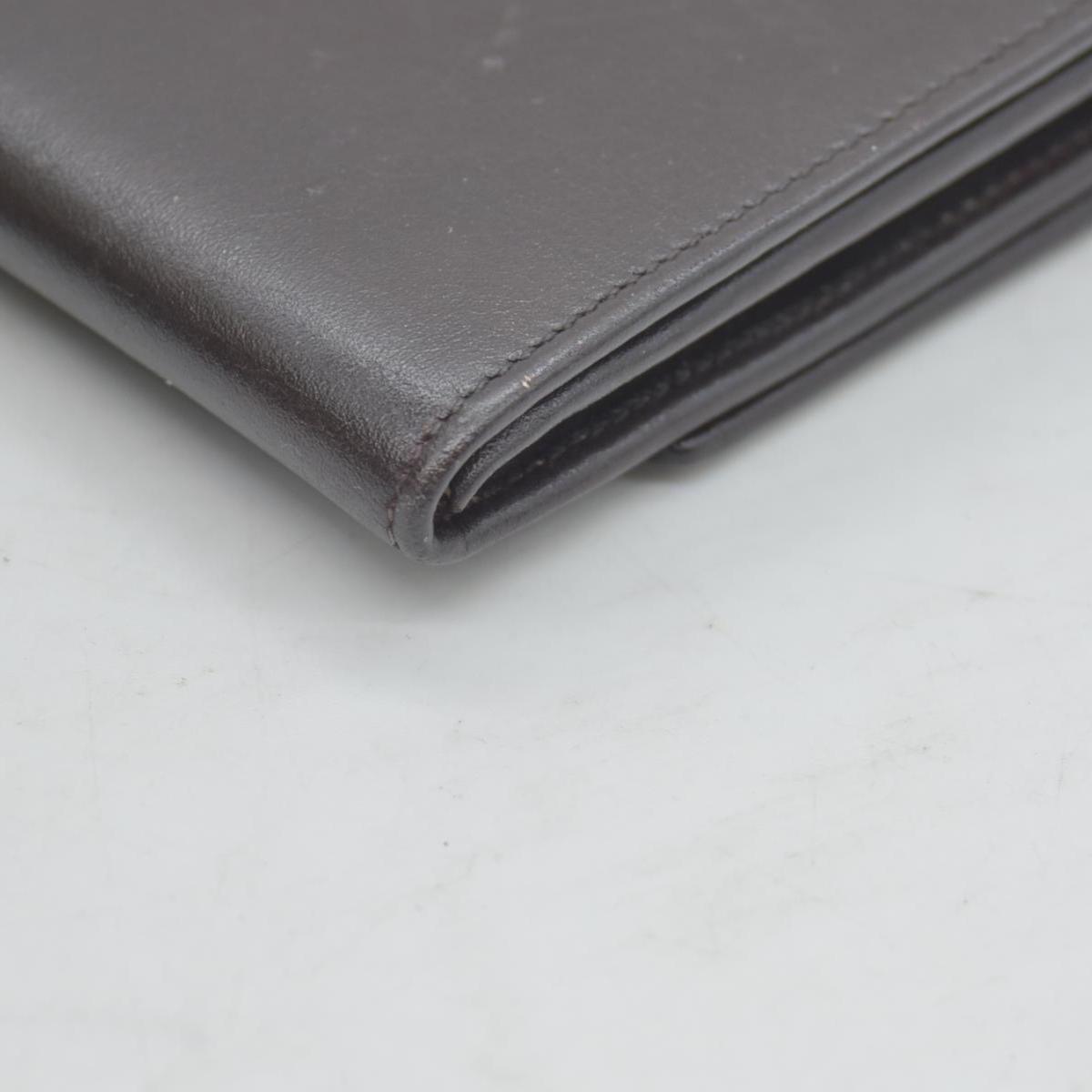 Celine Bifold Kiss Lock Wallet Brown CONSIGNMENT