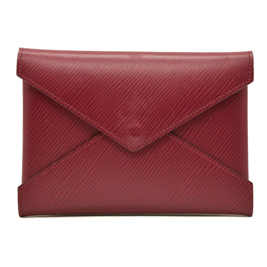 AUCTION $1050 Louis Vuitton  Epi Medium Kirigami Pochette Insert Fuchsia