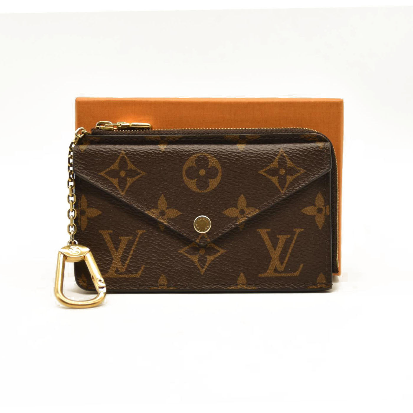 Louis Vuitton  Monogram Recto Verso Card Holder Black MI0231