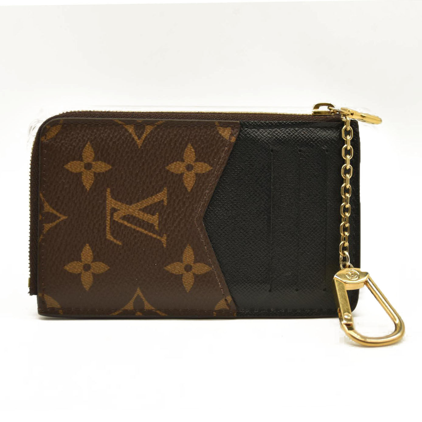 Louis Vuitton  Monogram Recto Verso Card Holder Black MI0231
