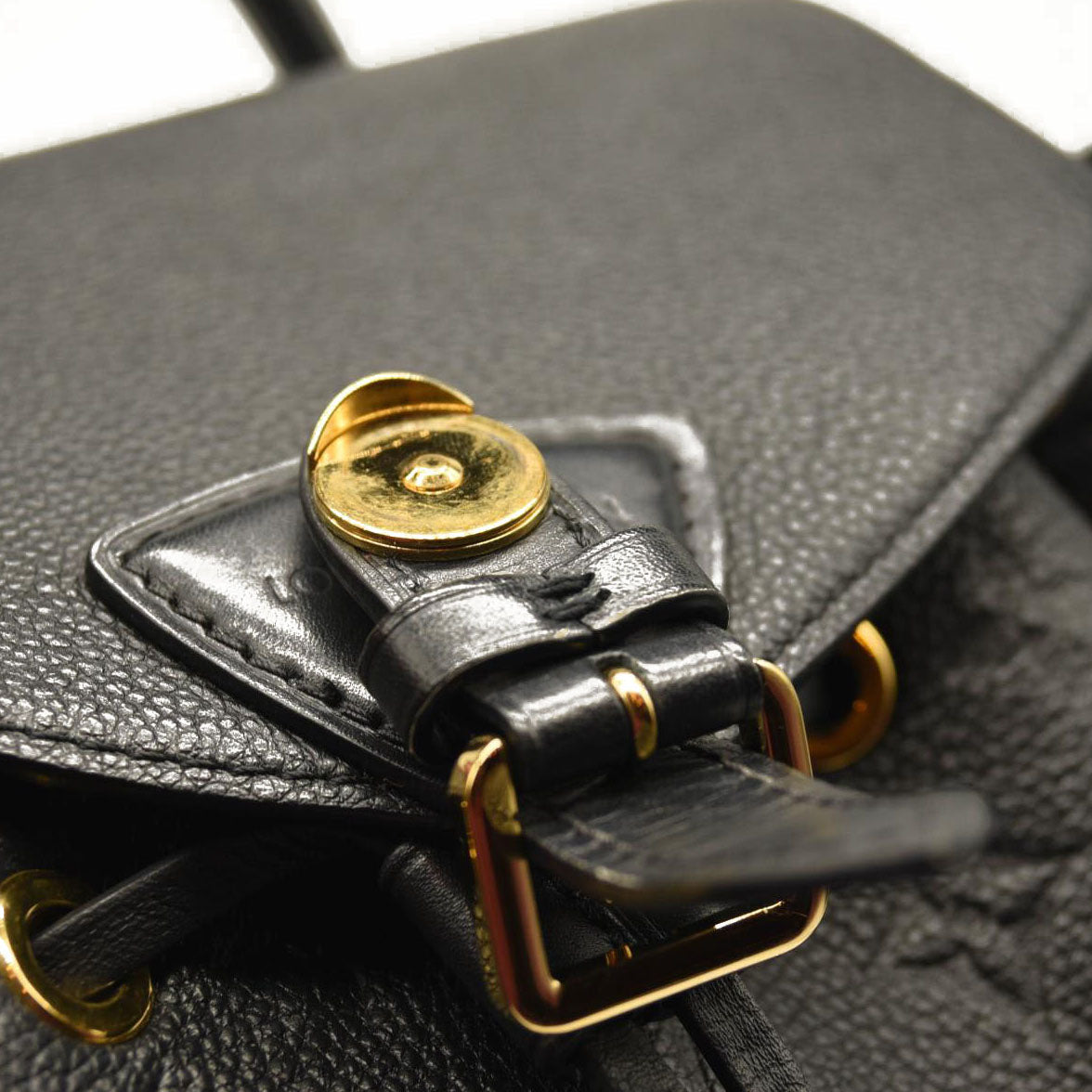 LOUIS VUITTON Empreinte Montsouris NM Backpack Black