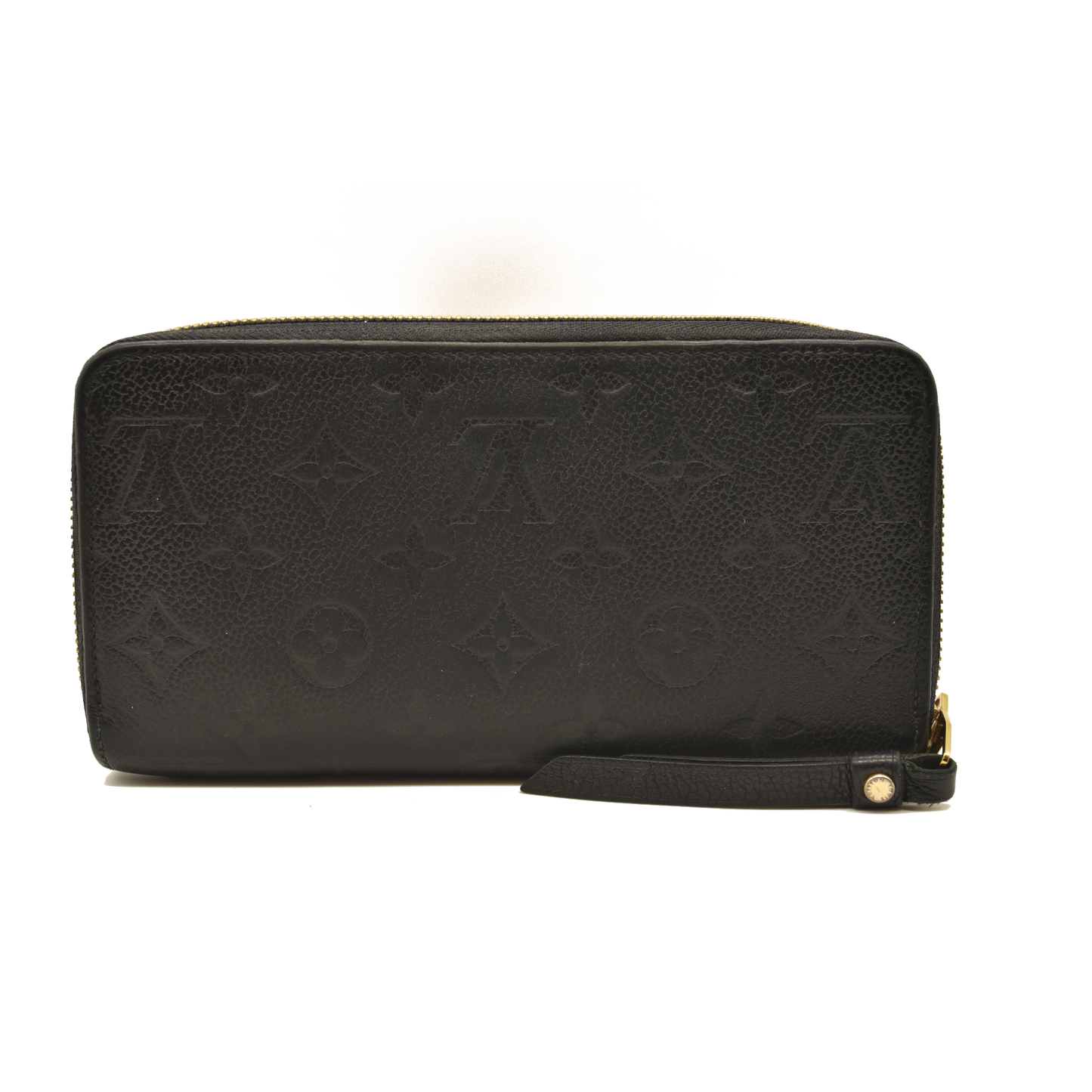 Louis Vuitton  Empreinte Zippy Wallet Black SP4178 with box