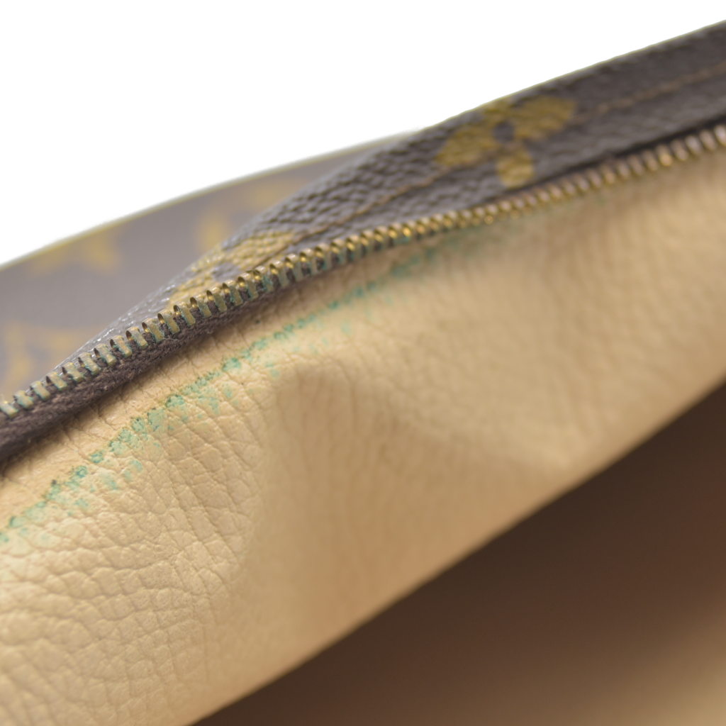 Louis Vuitton Monogram Poche Toilette 26 Cosmetics Pouch Purse Brown