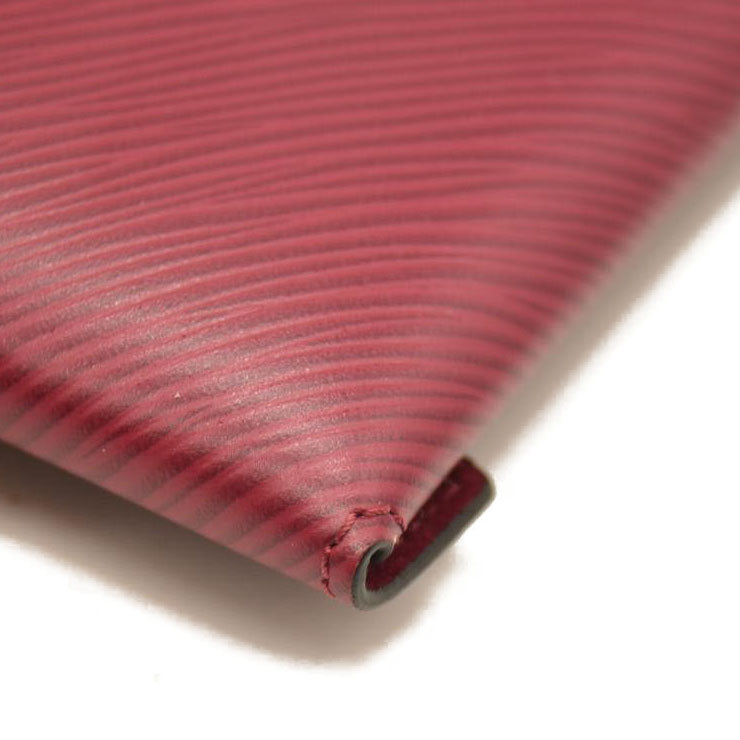 AUCTION $1050 Louis Vuitton  Epi Medium Kirigami Pochette Insert Fuchsia