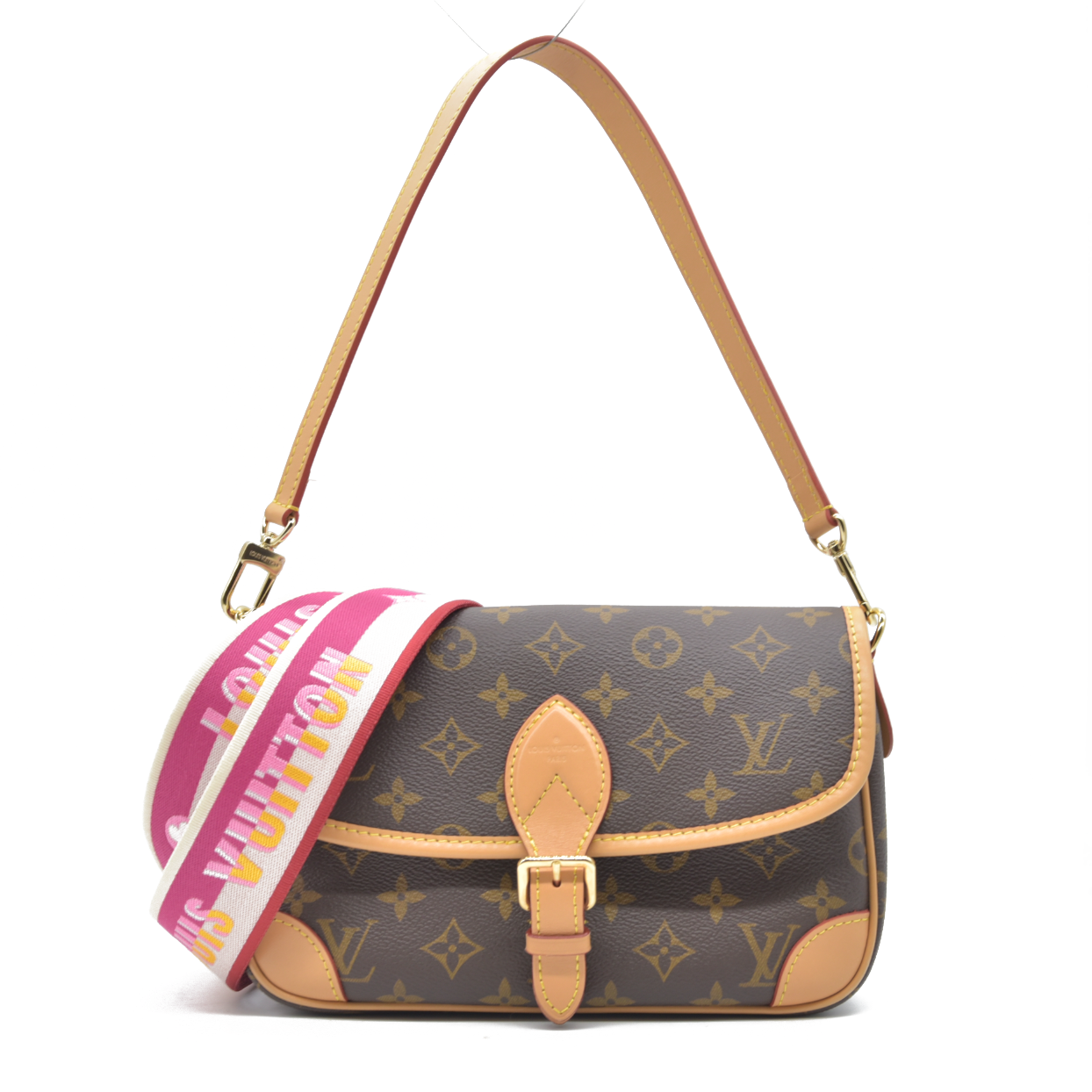 Louis Vuitton  Monogram Diane Fuchsia RFID