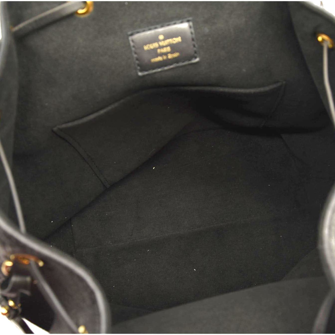 LOUIS VUITTON Empreinte Montsouris NM Backpack Black