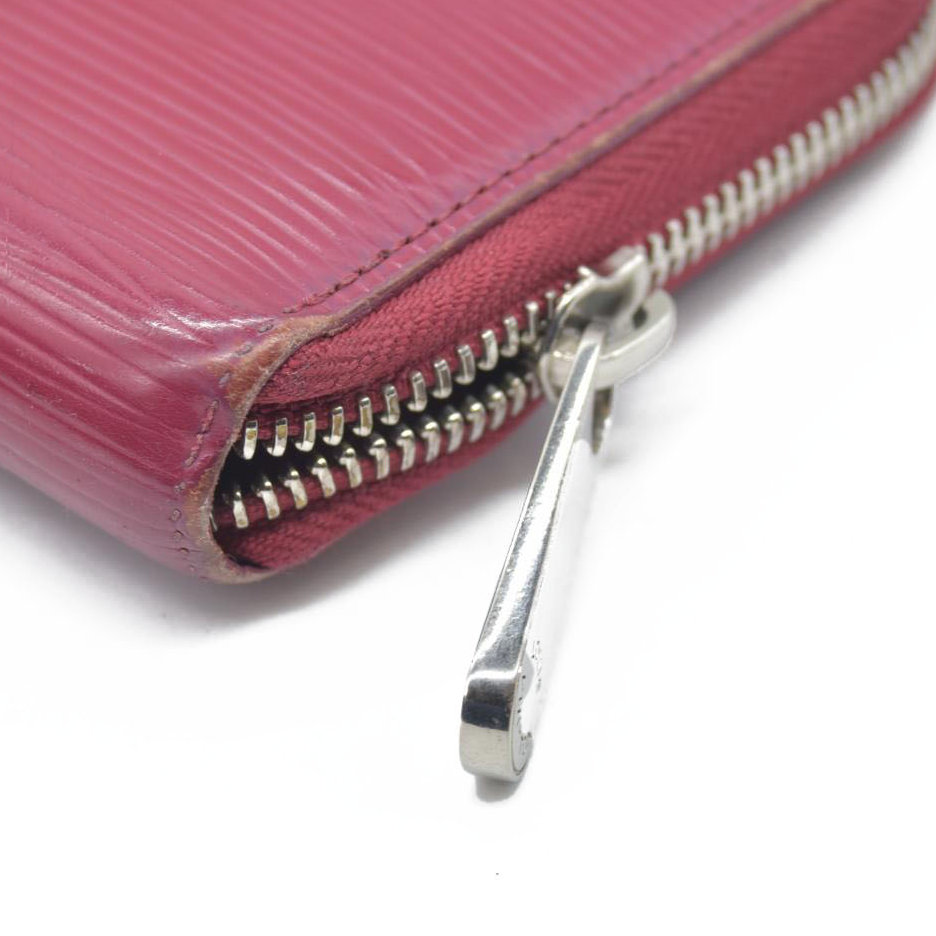 $965 Louis Vuitton Epi Leather Zippy Zip Around Long Wallet Purse MI4101