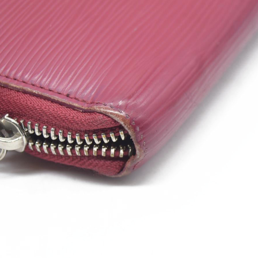 $965 Louis Vuitton Epi Leather Zippy Zip Around Long Wallet Purse MI4101