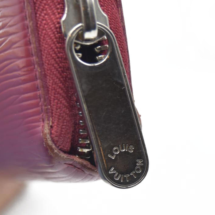 $965 Louis Vuitton Epi Leather Zippy Zip Around Long Wallet Purse MI4101