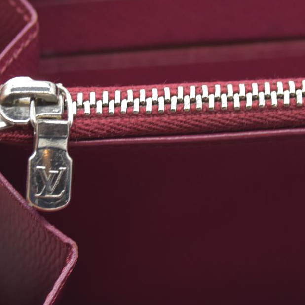 $965 Louis Vuitton Epi Leather Zippy Zip Around Long Wallet Purse MI4101