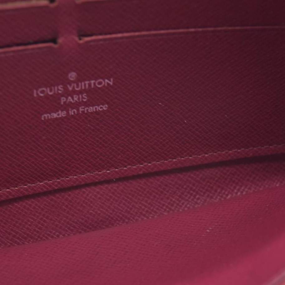 $965 Louis Vuitton Epi Leather Zippy Zip Around Long Wallet Purse MI4101