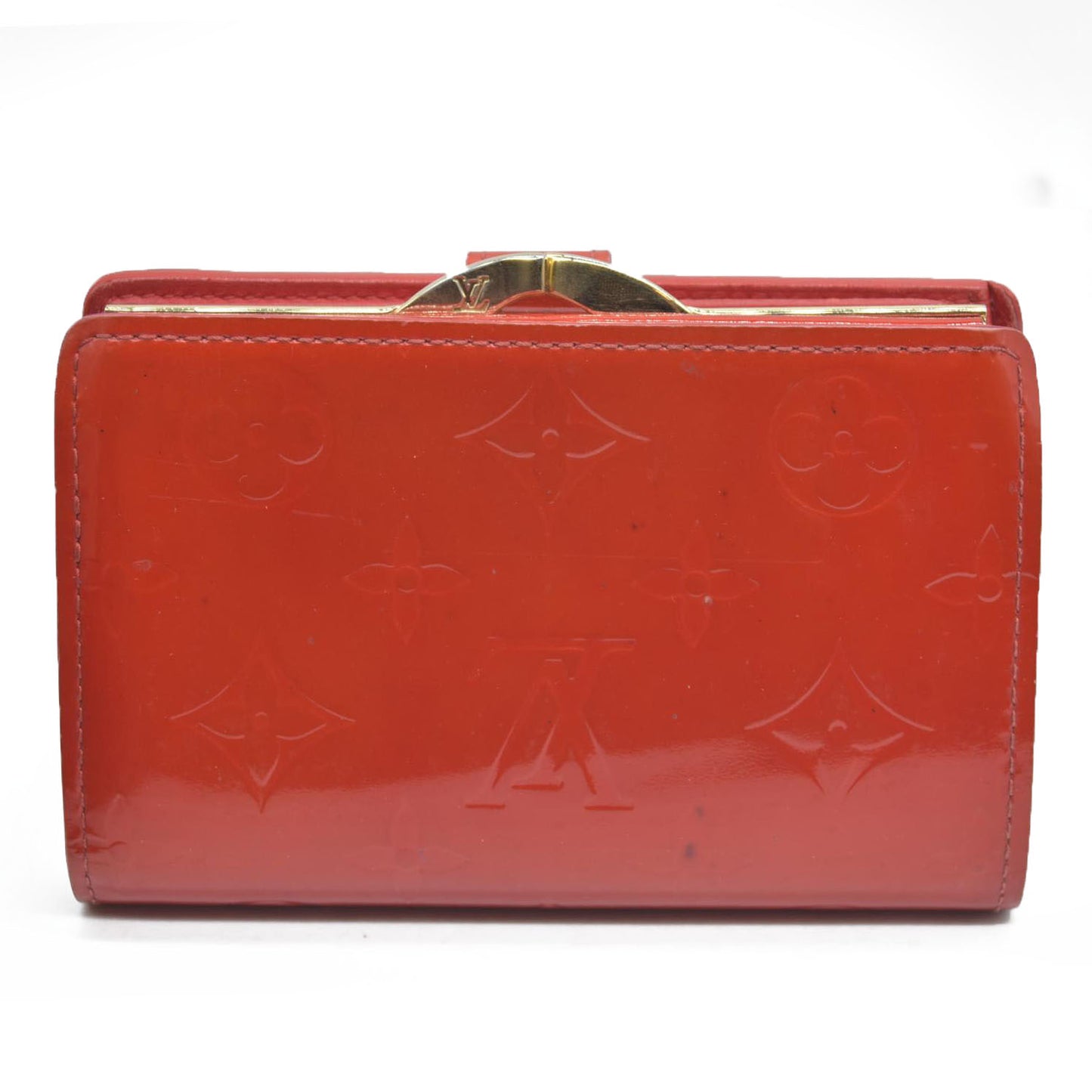 Louis Vuitton LV Monogram Vernis Patent Leather French Purse