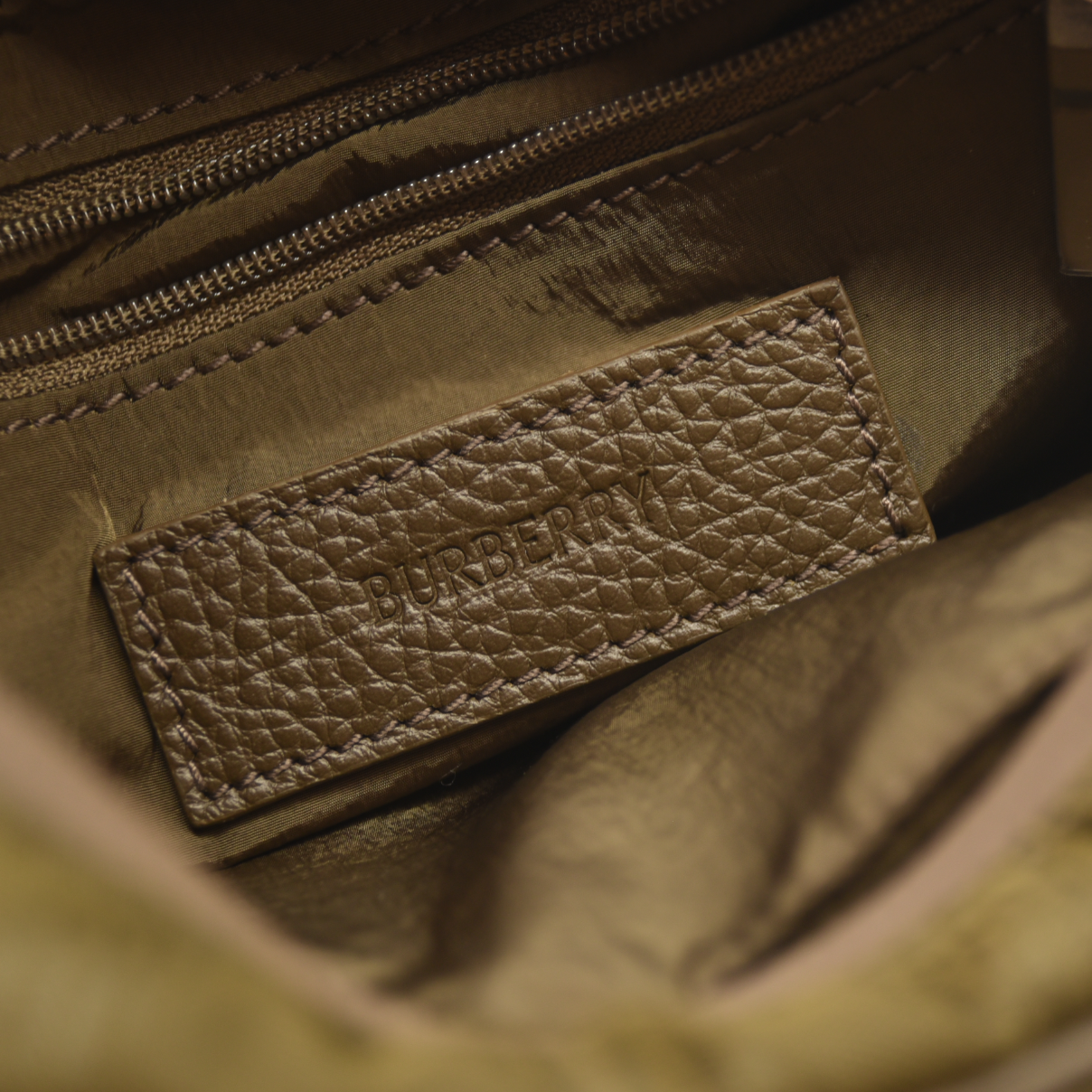 $1350 Burberry Check Jacquard Pocket Crossbody Bag Computer Bag