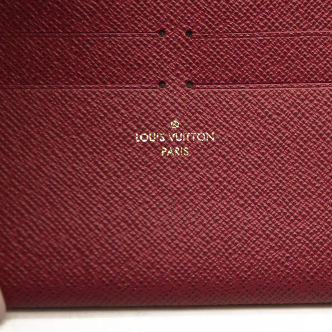 Louis Vuitton  Monogram Pochette Felicie Chain Wallet Fuchsia