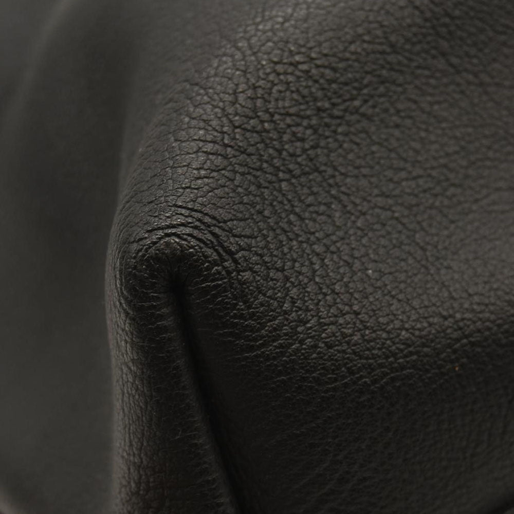 Saint Laurent  Calfskin Large Shopping Tote Dark Grey