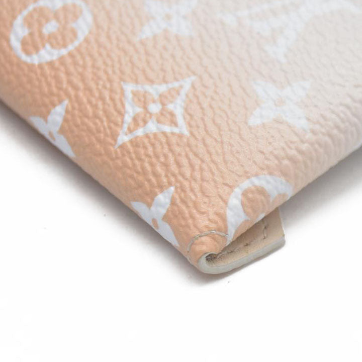 AUCTION $600 Louis Vuitton  Monogram By The Pool Small Kirigami Pochette Insert Brume