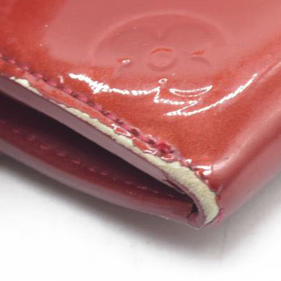 $725 Louis Vuitton Monogram Vernis Porte Feuille Sarah Long Bifold Wallet TH4079