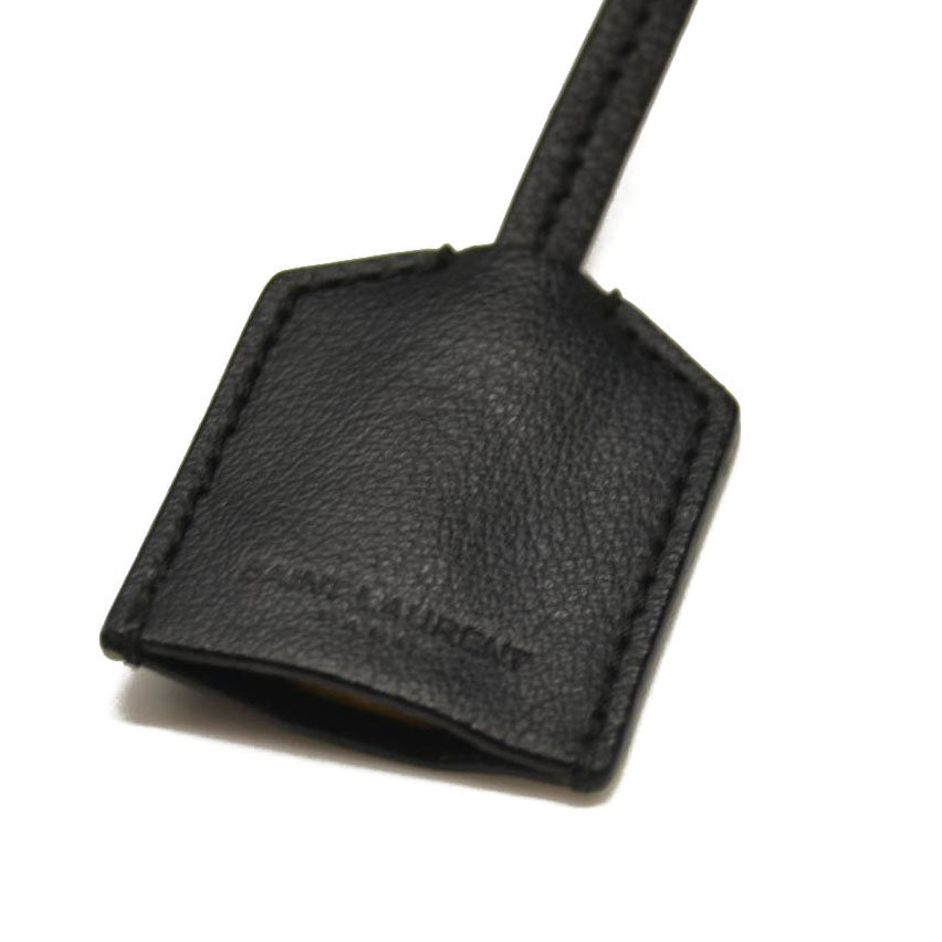 Saint Laurent  Calfskin Large Shopping Tote Dark Grey