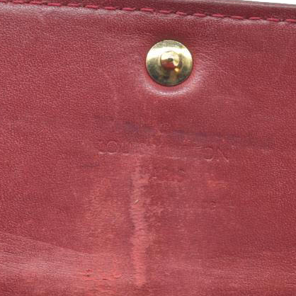 $725 Louis Vuitton Monogram Vernis Porte Feuille Sarah Long Bifold Wallet TH4079