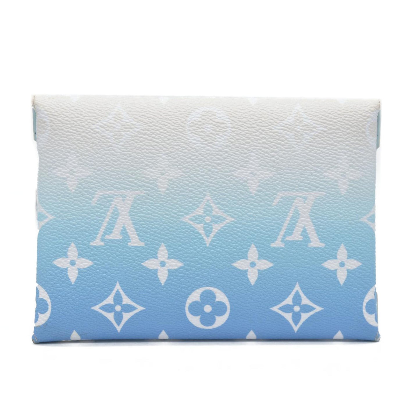 AUCTION $700 Louis Vuitton  Monogram Giant By The Pool Medium Kirigami Pochette Insert Blue